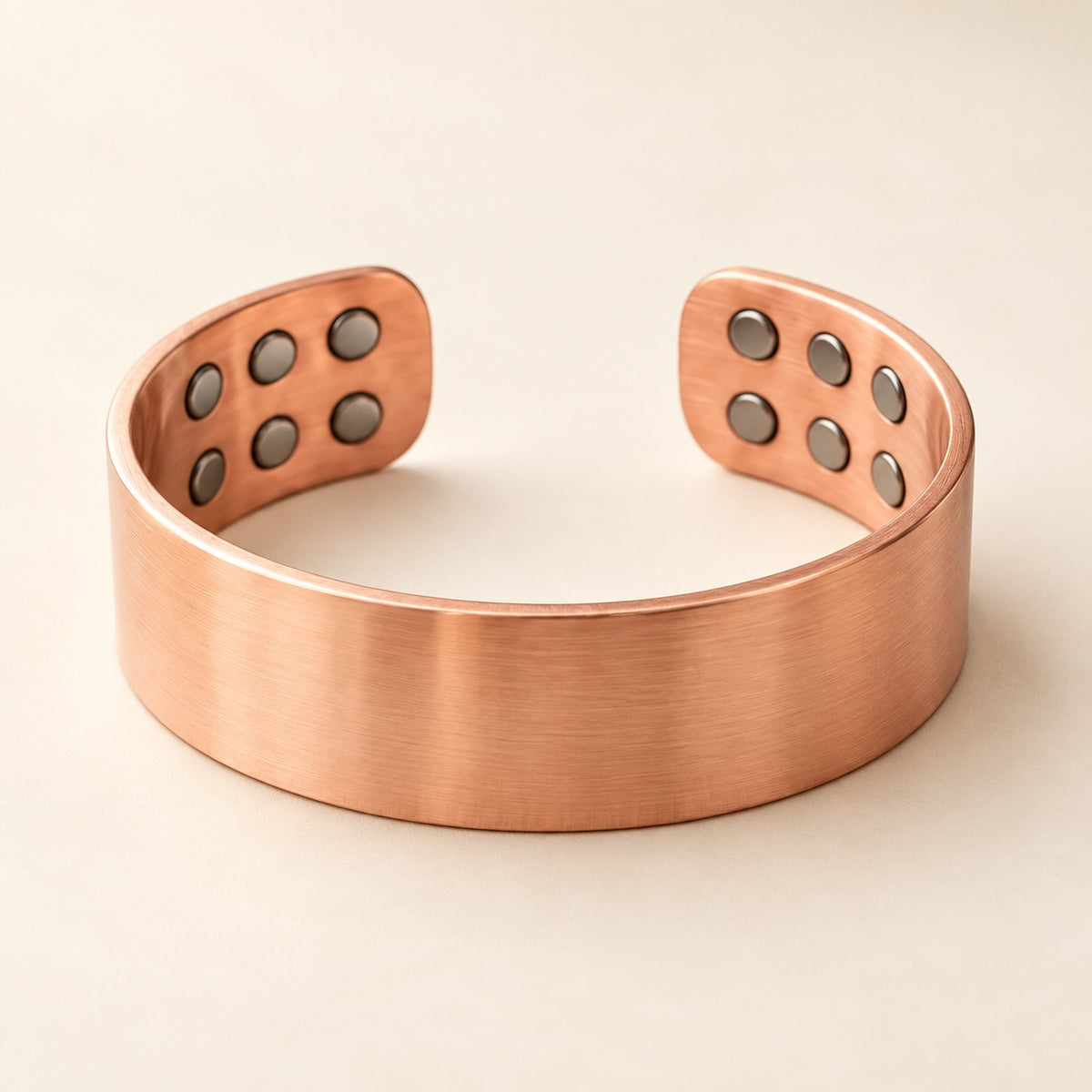 Copper&Ease — Anvil Brushed Copper Cuff — product view