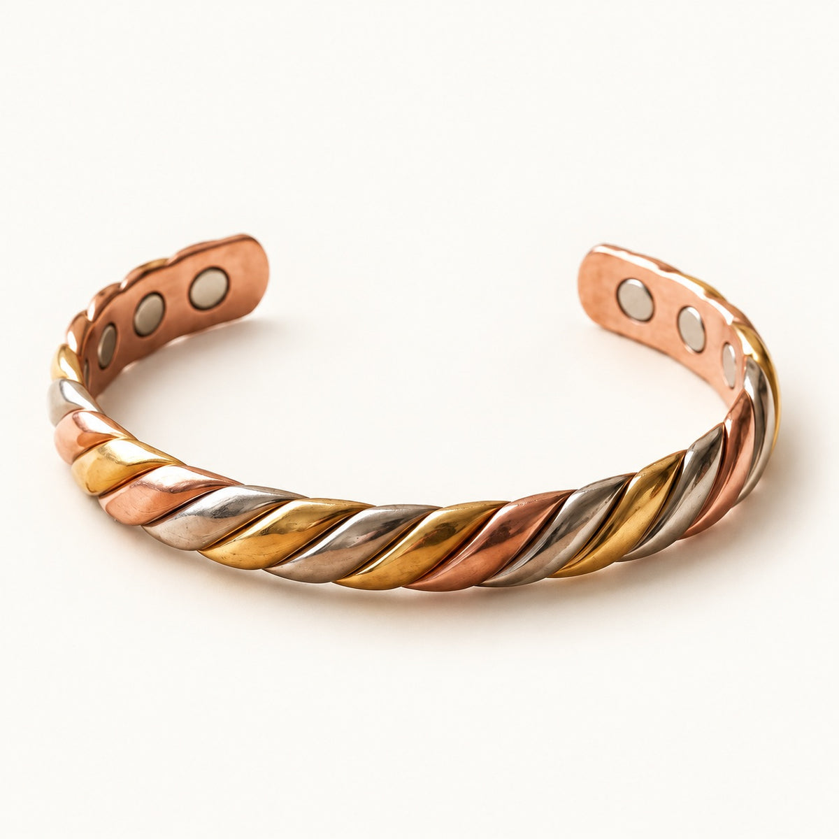 Bog Three-Tone Twist Cuff
