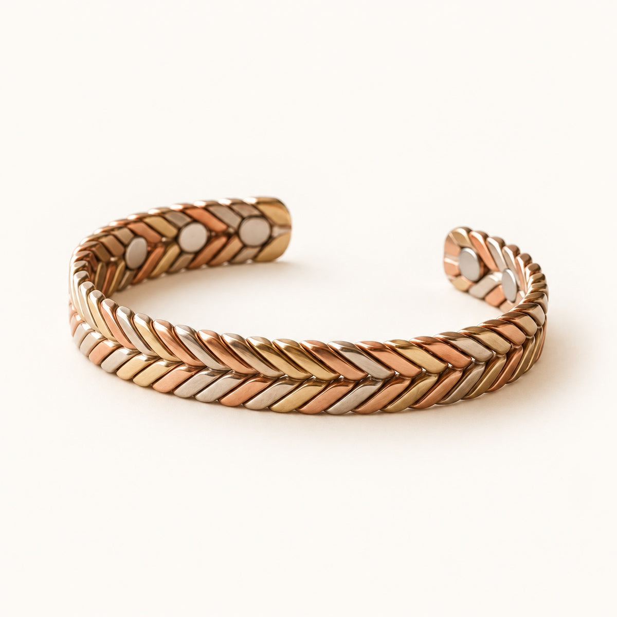 Copper&Ease — Copse Fine Braid Cuff — product view