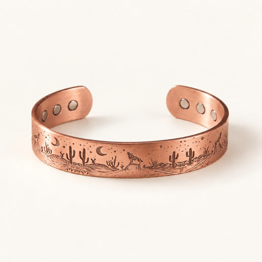 Copper&Ease — Cove Desert Copper Cuff — product view