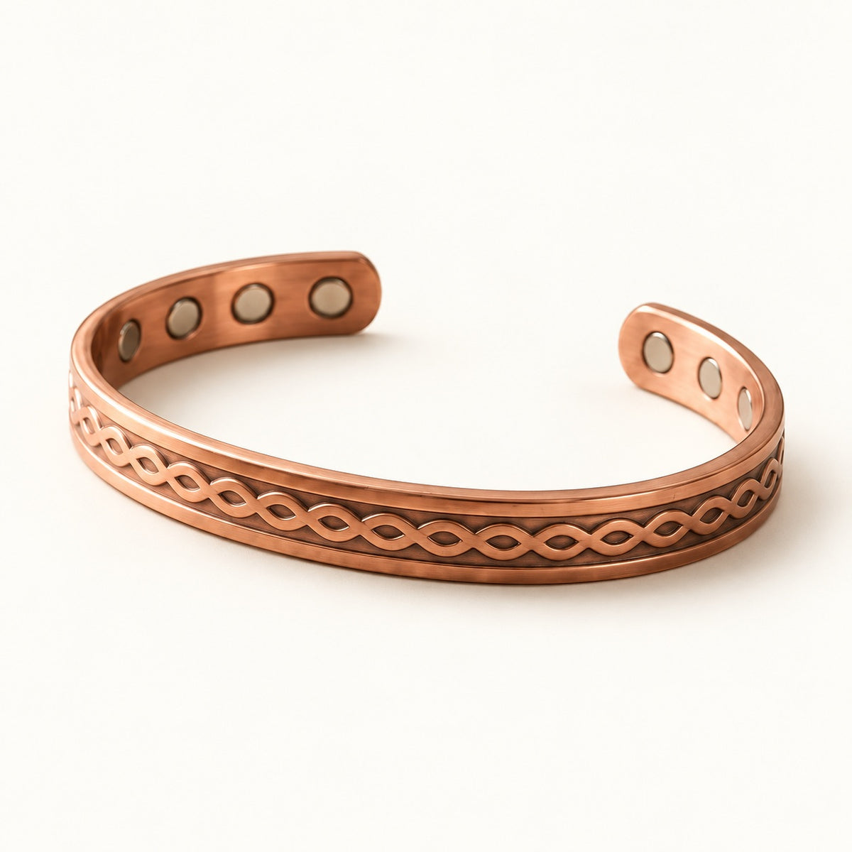 Copper&Ease — Current Infinity Magnetic Copper Cuff — product view