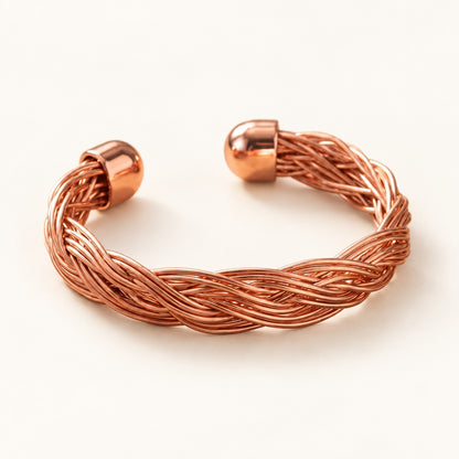 Copper&Ease — Elm Twisted Wire Copper Cuff — product view