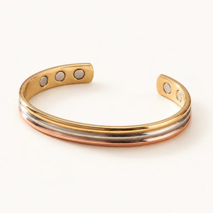 Copper&Ease — Fell Three-Tone Band Cuff — product view