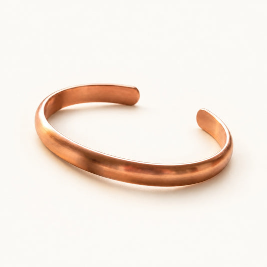 Copper&Ease — Flow Minimal Copper Cuff — product view