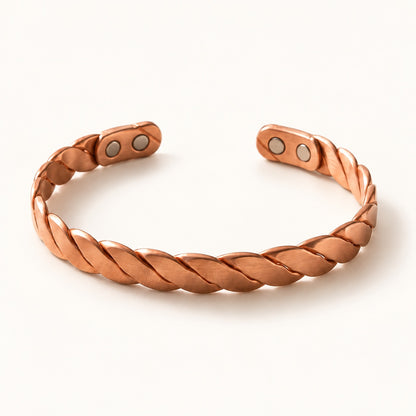 Copper&Ease — Reed Twist Copper Cuff — product view