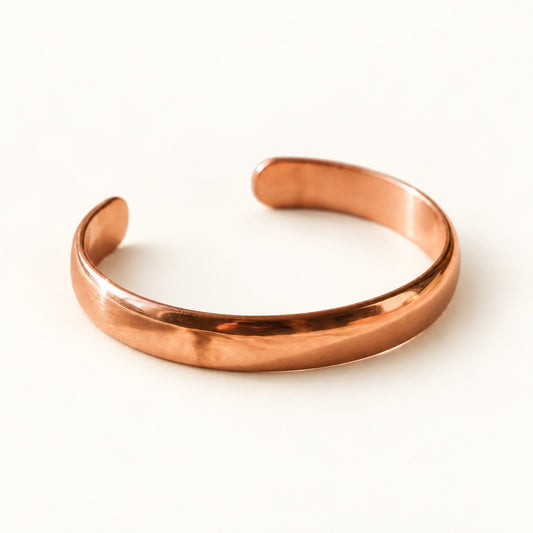 Copper&Ease — Tide Polished Copper Cuff — product view