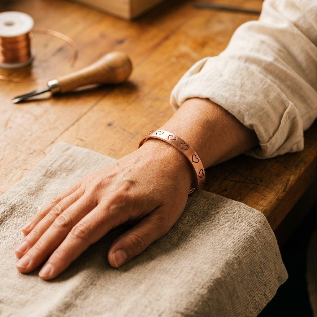 Vera's Hearth Copper Bracelet