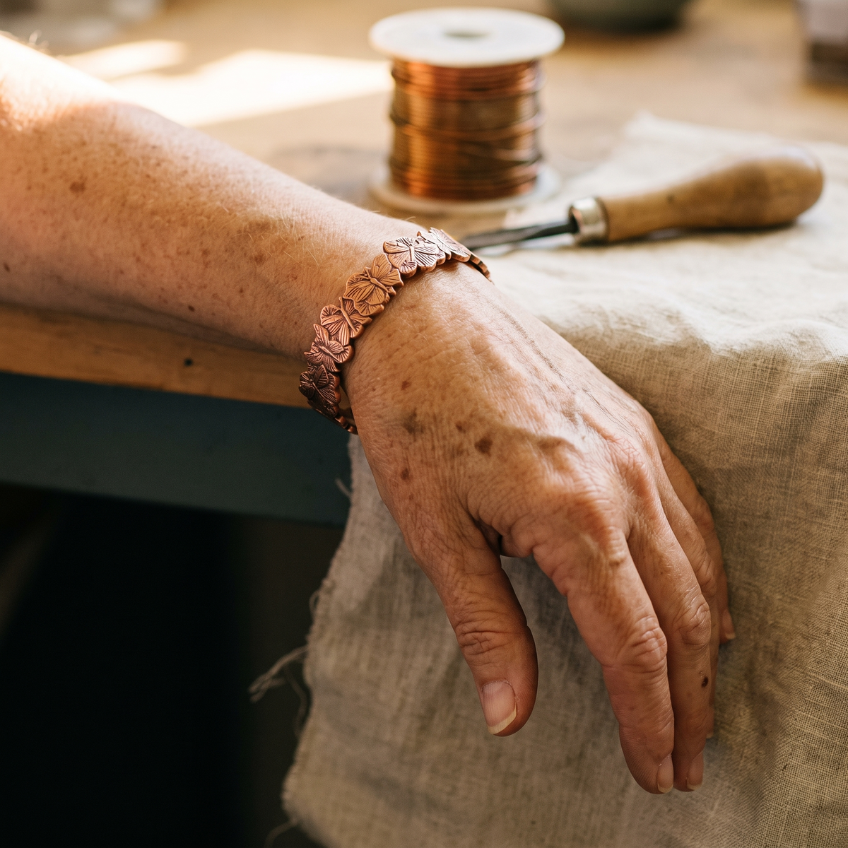 Copper&Ease - Sky Copper Bracelet